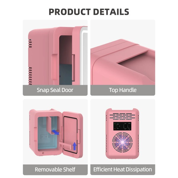 6L Mini Makeup Fridge (Orders overs $600+ use code 