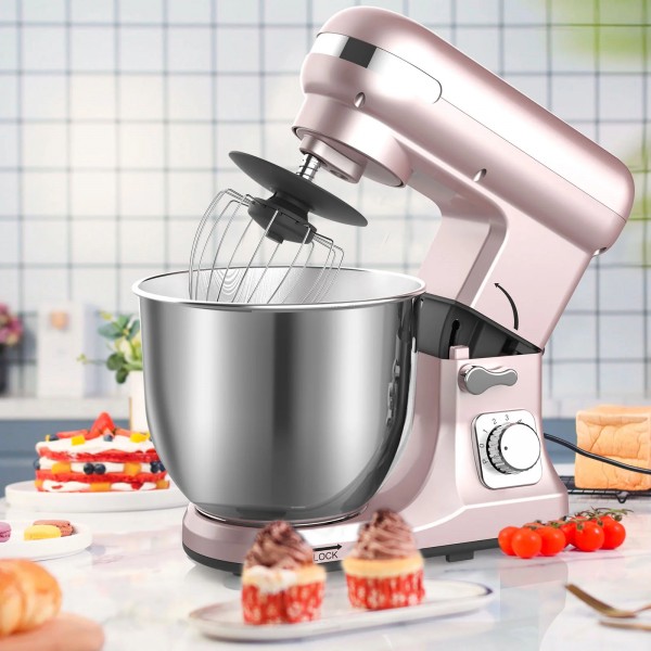6.5L 1400W Stand Mixer Pink