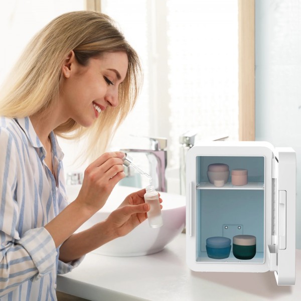 Mini Fridge 6L AC/DC Portable Beauty Fridge Mini Fridge 6L AC/DC Portable Beauty Fridge