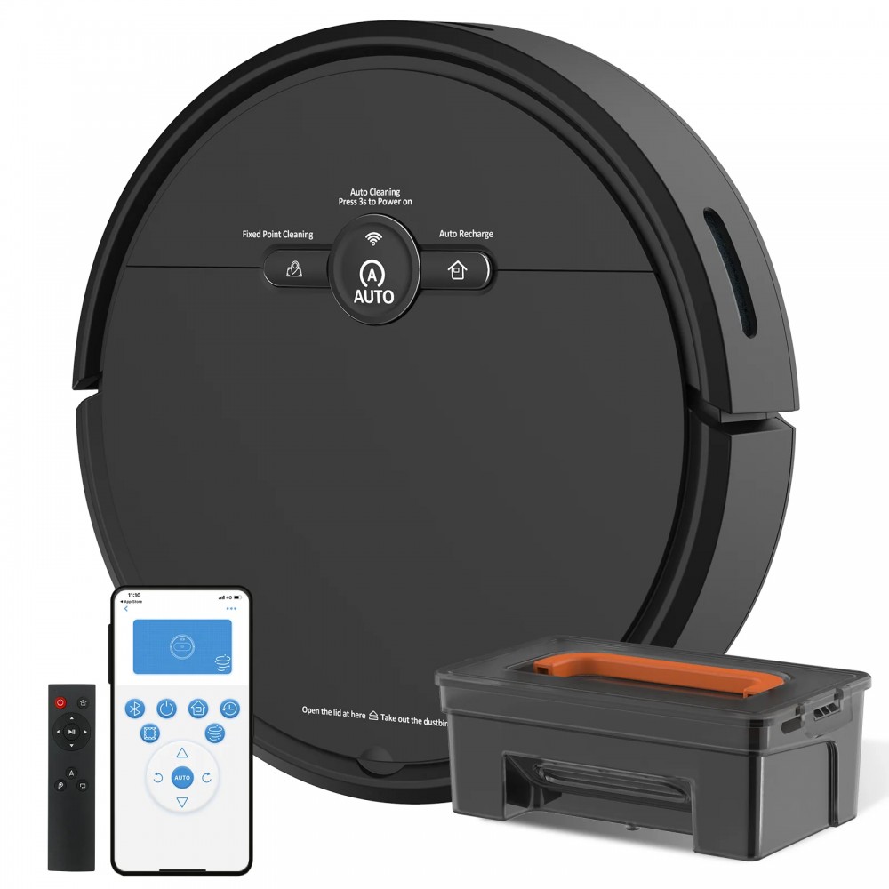 2500Pa Robot Vacuum Cleaner 3-in-1