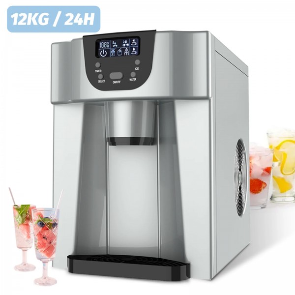 2-in-1 Ice Maker with A Built-in Water Dispenser