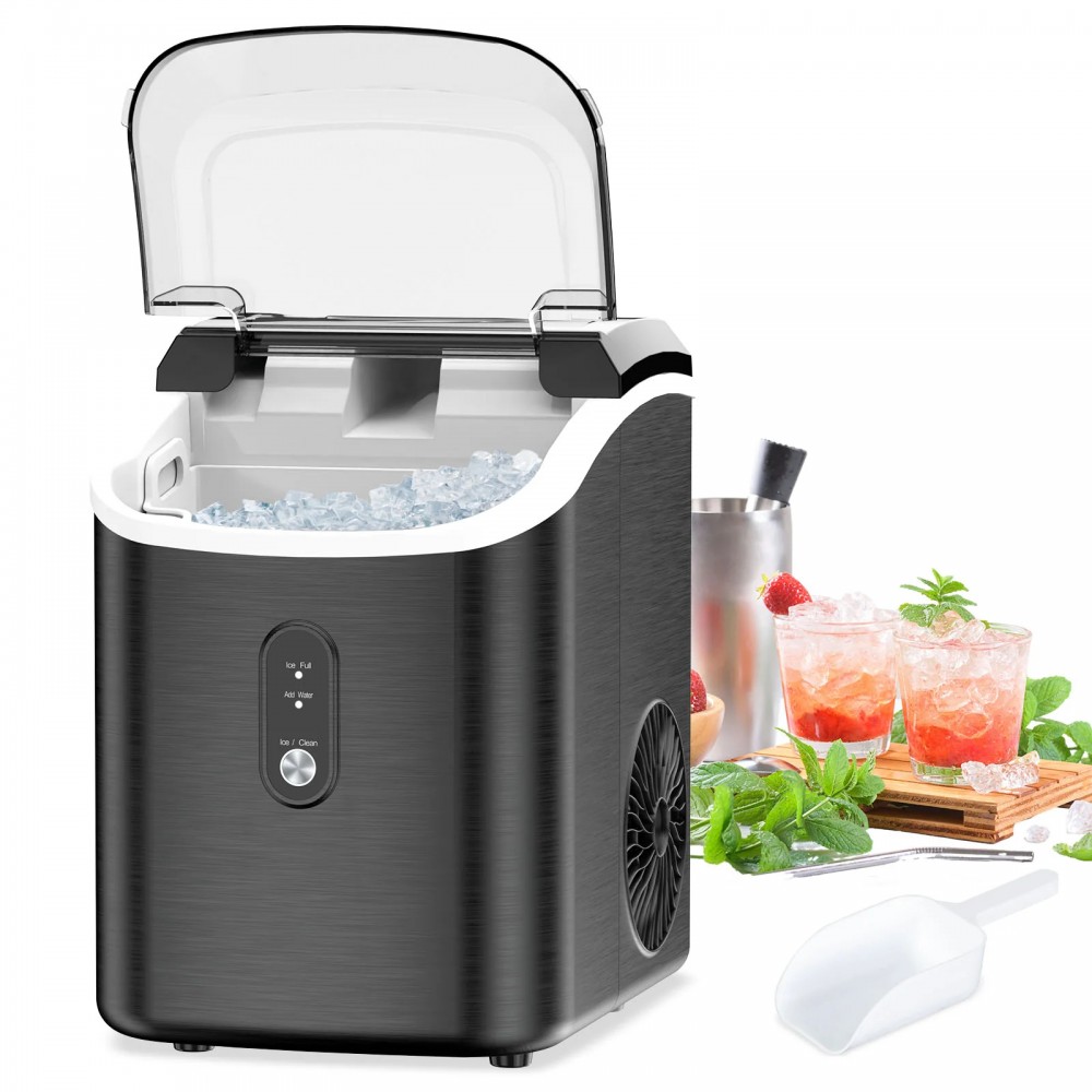 Nugget Ice Maker Countertop Portable Ice Machine