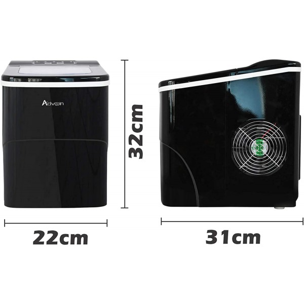 Countertop 2.2L Commercial Ice Makers Machine