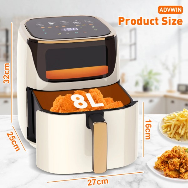 8L Digital XXL Air Fryer
