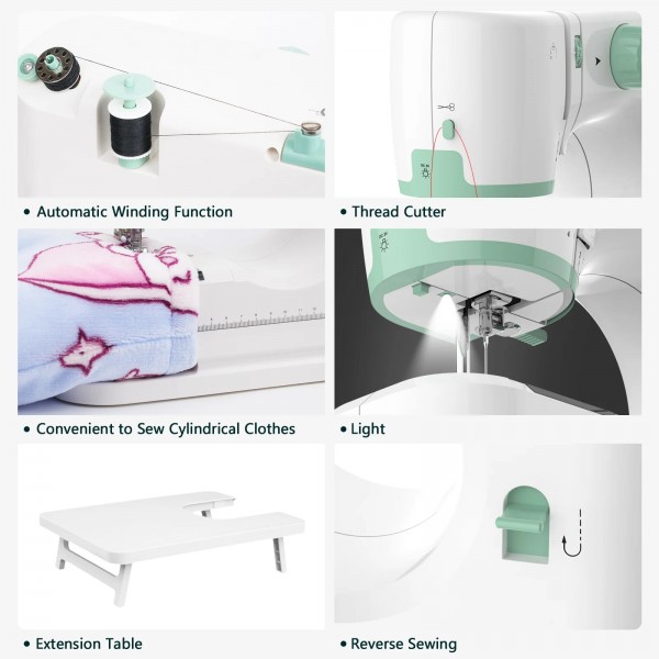 Multi-Function Mini Sewing Machine