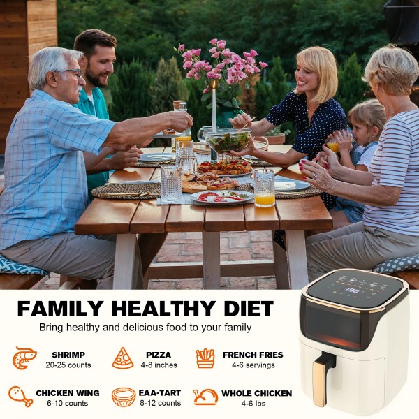 8L Digital XXL Air Fryer