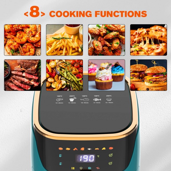 8L Digital XXL Oil-Less Air Fryer