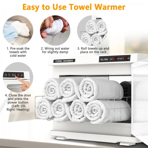 Electric Hot Towel Cabinet 16L