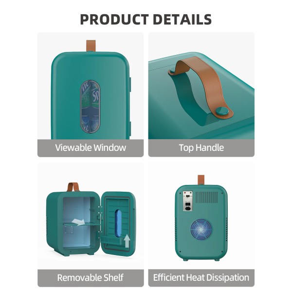 10L Mini Fridge Portable Mini Refrigerator 10L Mini Fridge Portable Mini Refrigerator