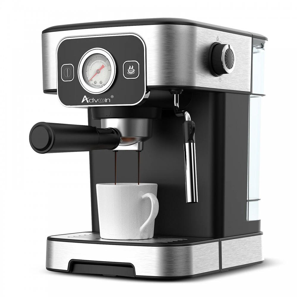 2-in-1 Coffee Machine Milk Frother