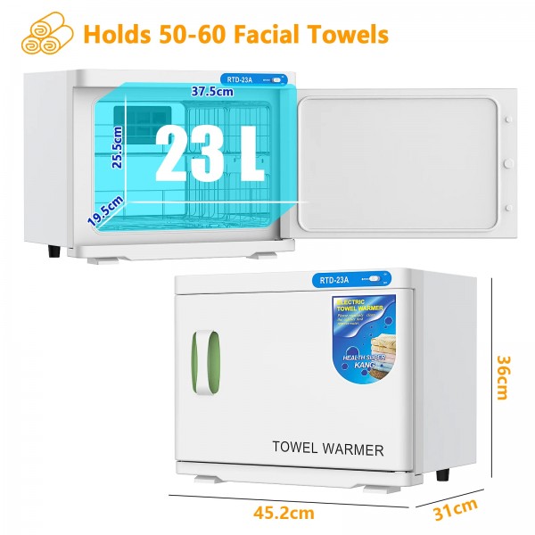 Electric Warmer Towel Cabinet 23L