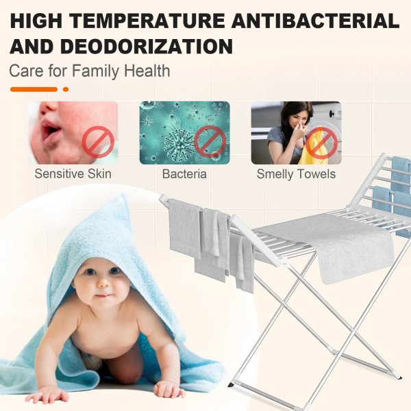 Electric Heated Towel Rail Foldable Electric Heated Towel Rail Foldable