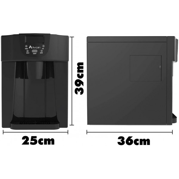2-in-1 Ice Maker with A Built-in Water Dispenser