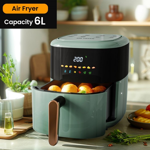 6L Digital Air Fryer 1350W