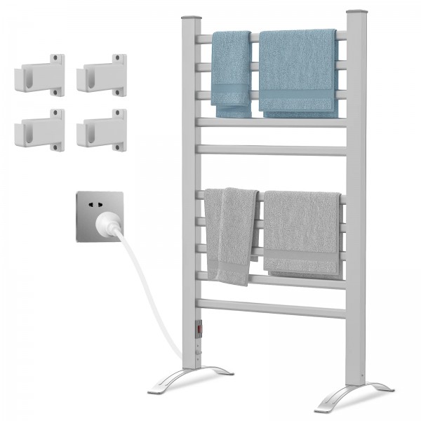 Electric Heated Towel Rail Wall Mounted & Standing