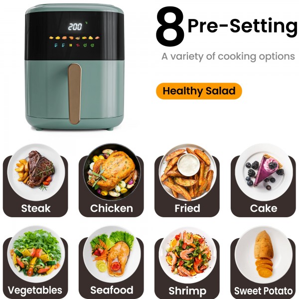 6L Digital Air Fryer 1350W