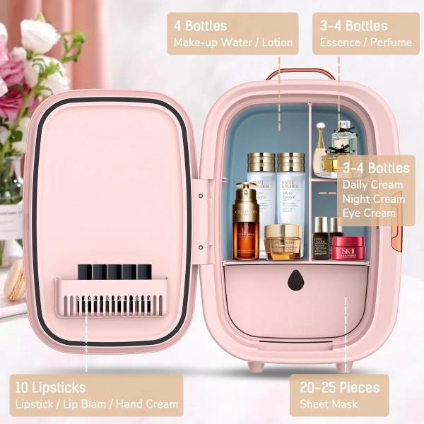 15L Mini Makeup Fridge with LED 15L Mini Makeup Fridge with LED