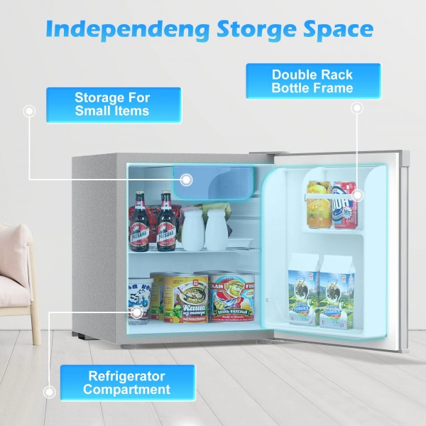 48L Compact Refrigerator Mini Bar Fridge 48L Compact Refrigerator Mini Bar Fridge