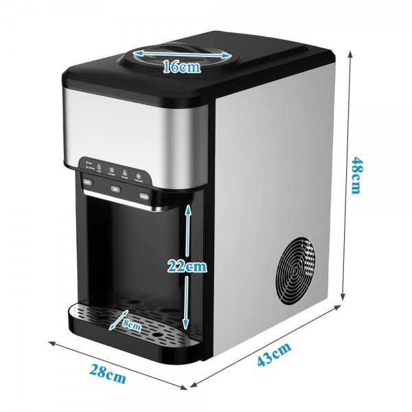 3-In-1 Ice Maker Portable Water Dispenser