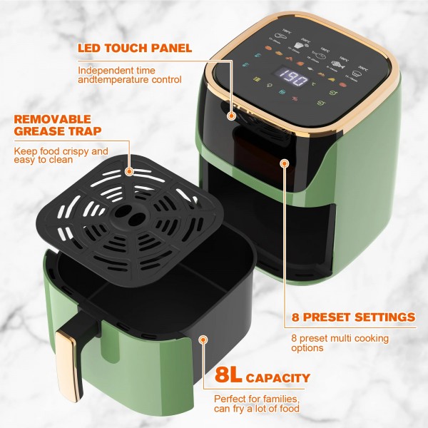 8L Air Fryer Oil-Free