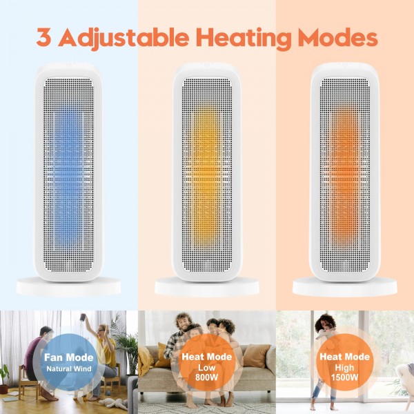 Portable Fan Heater 1500W