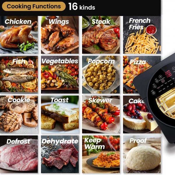 15L Oven Digital Touch Air Fryer