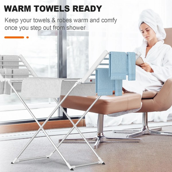 Electric Heated Towel Rail Foldable Electric Heated Towel Rail Foldable