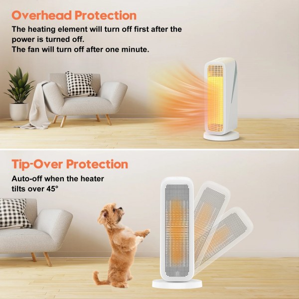 Portable Fan Heater 1500W