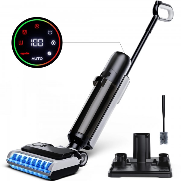 Smart Wet-Dry Vacuum Cleaner Black