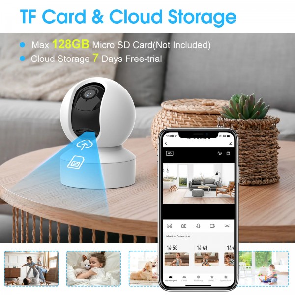 Wi-Fi Security Camera Indoor Camera Wi-Fi Security Camera Indoor Camera
