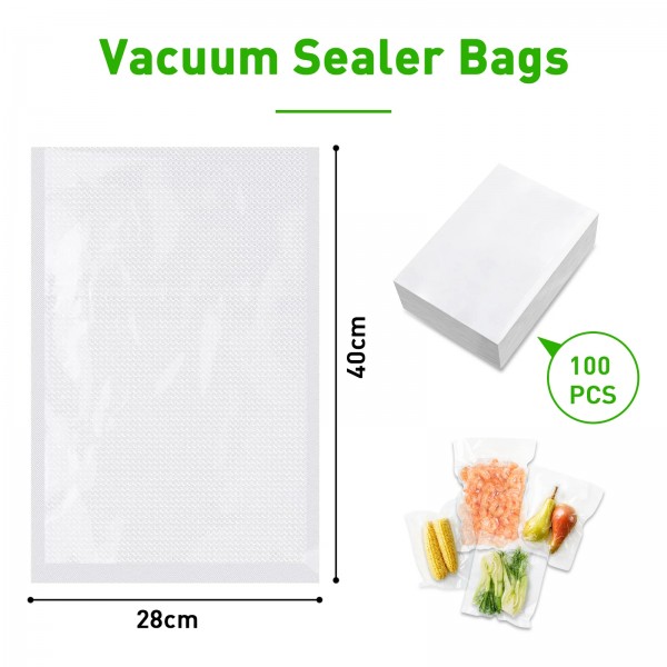 100pcs Vacuum Sealer Bags 28x40cm 100pcs Vacuum Sealer Bags 28x40cm