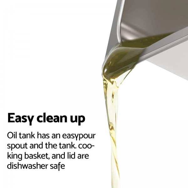 2500W 10L Electric Single Deep Fryer