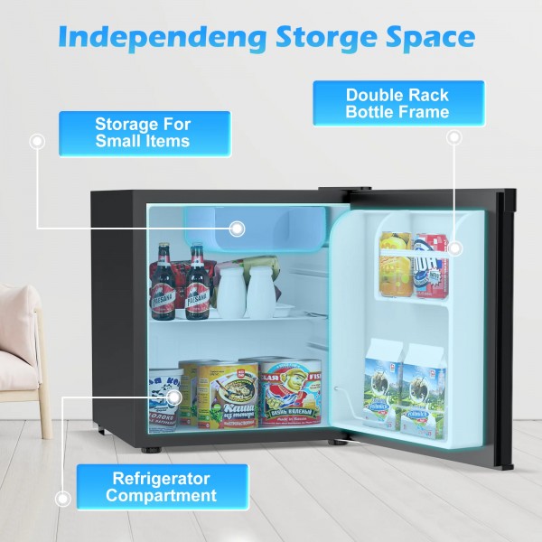 48L Compact Refrigerator Mini Bar Fridge 48L Compact Refrigerator Mini Bar Fridge