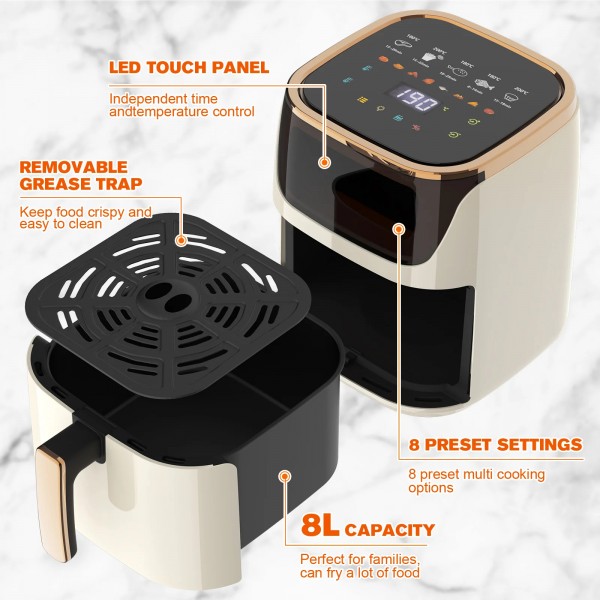 8L Digital XXL Air Fryer