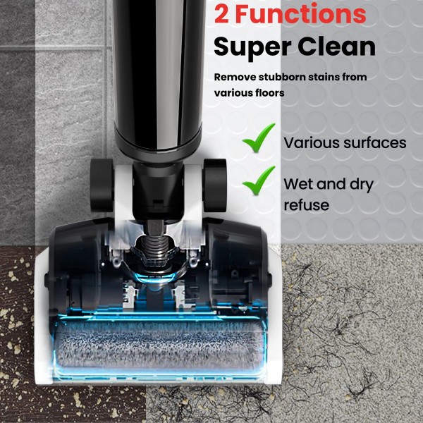 Smart Wet-Dry Vacuum Cleaner Black