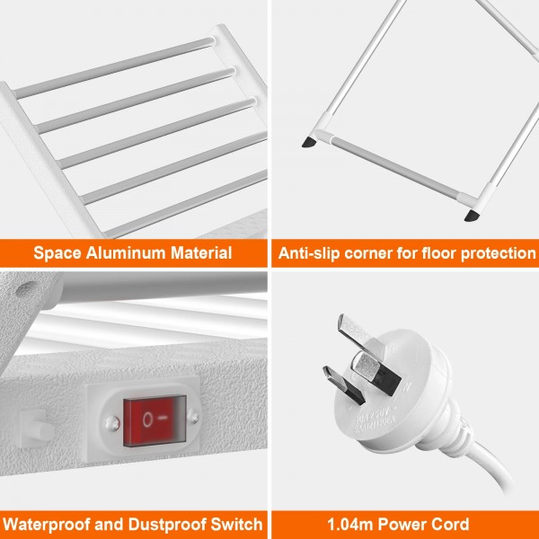Electric Heated Towel Rail Foldable Electric Heated Towel Rail Foldable