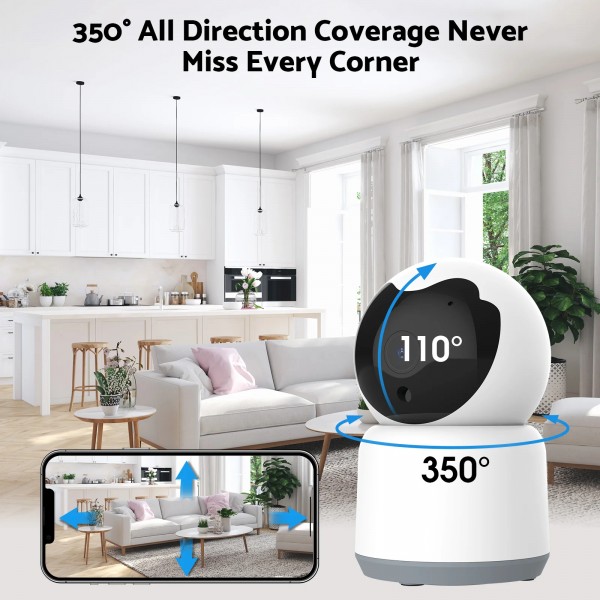 HD Smart Security & Pet Camera