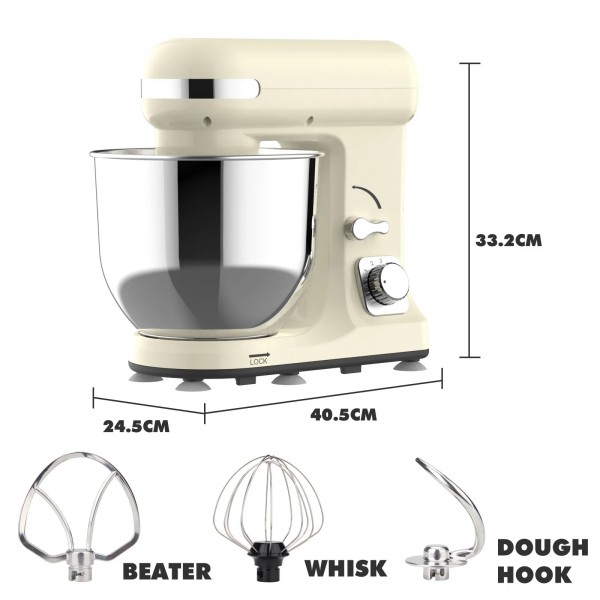 6.5L 1400W Stand Mixer 6-Speed