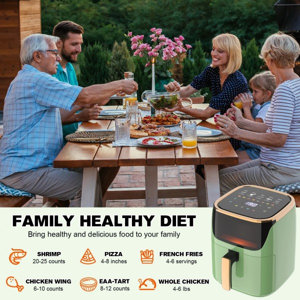 8L Air Fryer Oil-Free