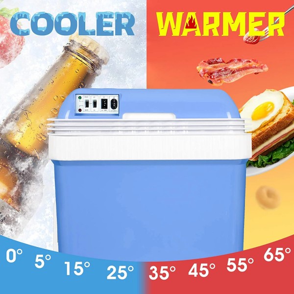 24L Car Fridge Compact Electric Portable Fridge