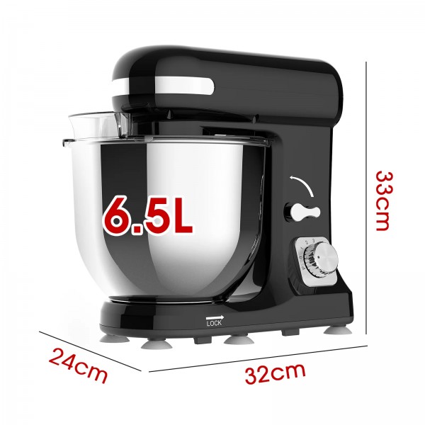 6.5L 1400W Stand Mixer 6-Speed
