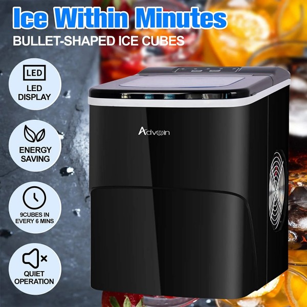 Countertop 2.2L Commercial Ice Makers Machine