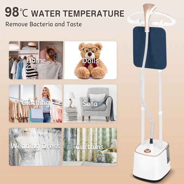 Standing Garment Steamer with 2.7L Tank Standing Garment Steamer with 2.7L Tank
