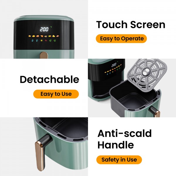 6L Digital Air Fryer 1350W