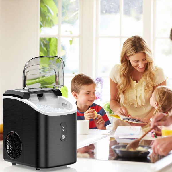 Nugget Ice Maker Countertop Portable Ice Machine