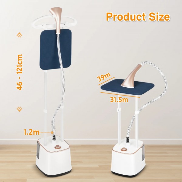 Standing Garment Steamer with 2.7L Tank Standing Garment Steamer with 2.7L Tank