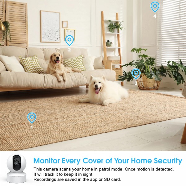Wi-Fi Security Camera Indoor Camera Wi-Fi Security Camera Indoor Camera