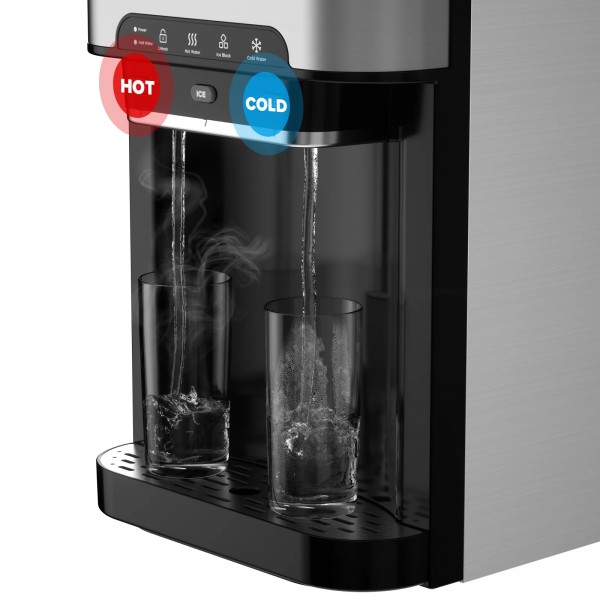 3-In-1 Ice Maker Portable Water Dispenser