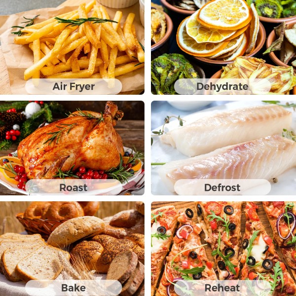 6-in-1 Air Fryer Kitchen Oven