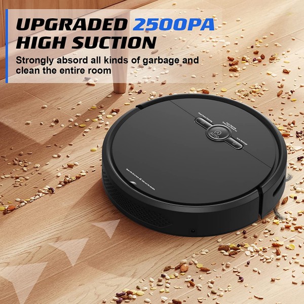 2500Pa Robot Vacuum Cleaner 3-in-1